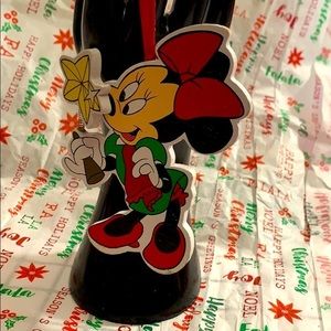 🎄Minnie Mouse & Her Tree Topper Wooden Ornament!